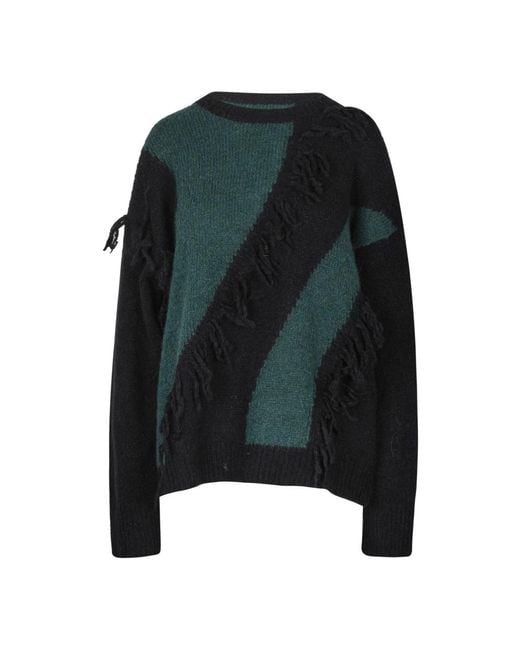 Round-Neck Knitwear di Jucca in Black