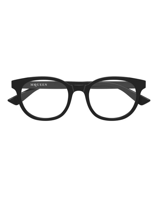 McQueen Black Glasses for men