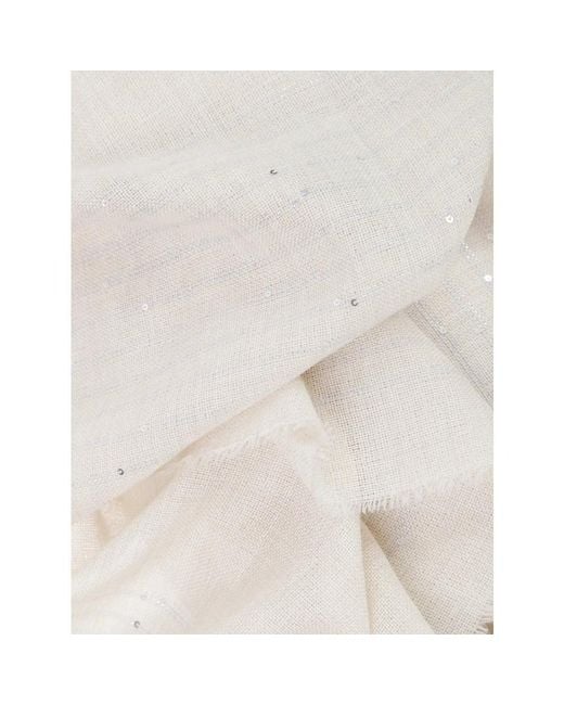 Peserico White Scarves