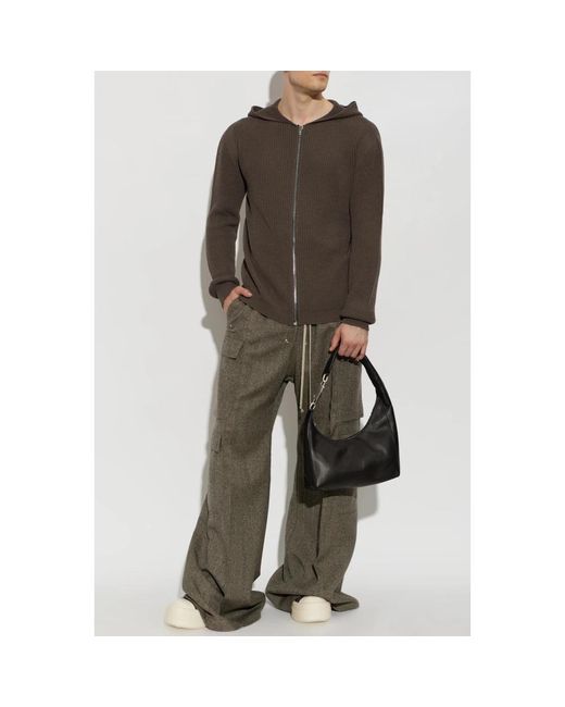 Cardigans Rick Owens de hombre de color Brown