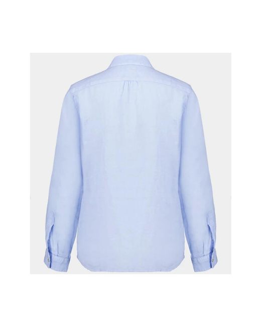 120% Lino Blue Shirts