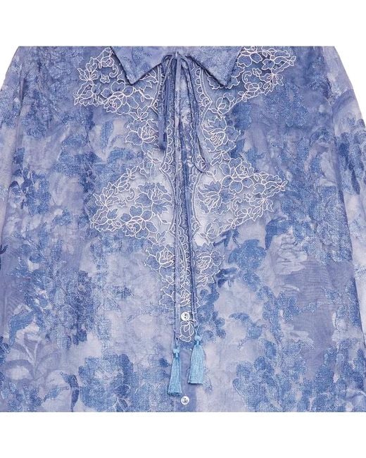 Ermanno Scervino Blue Shirts