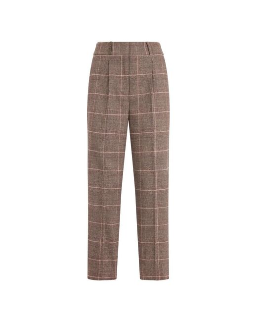 Peserico Brown Tapered Trousers