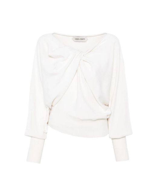 Blouses Alberta Ferretti de color White