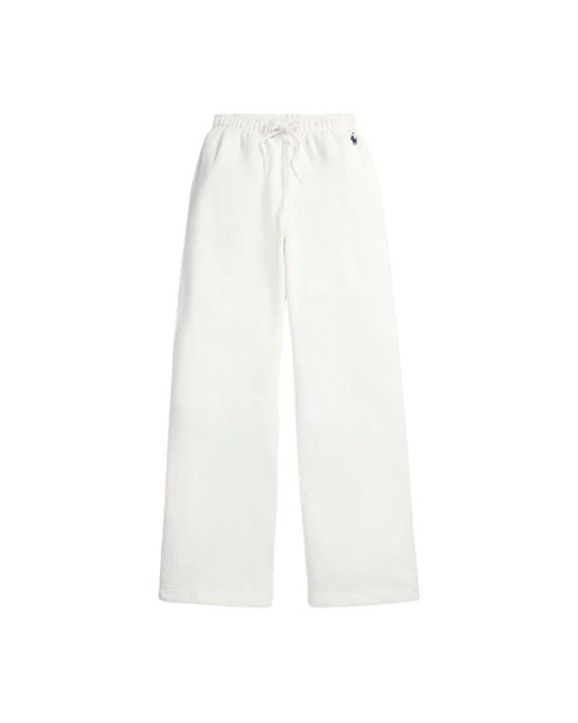 Polo Ralph Lauren White Sweatpants