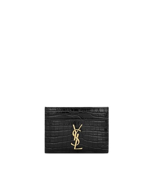 Saint Laurent Black Wallets & Cardholders