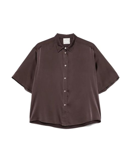 Shirts di Forte Forte in Brown