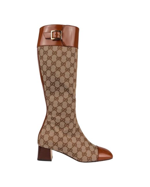 Gucci Brown High Boots