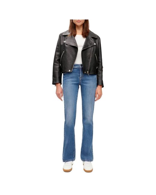 Cambio Blue Boot-Cut Jeans