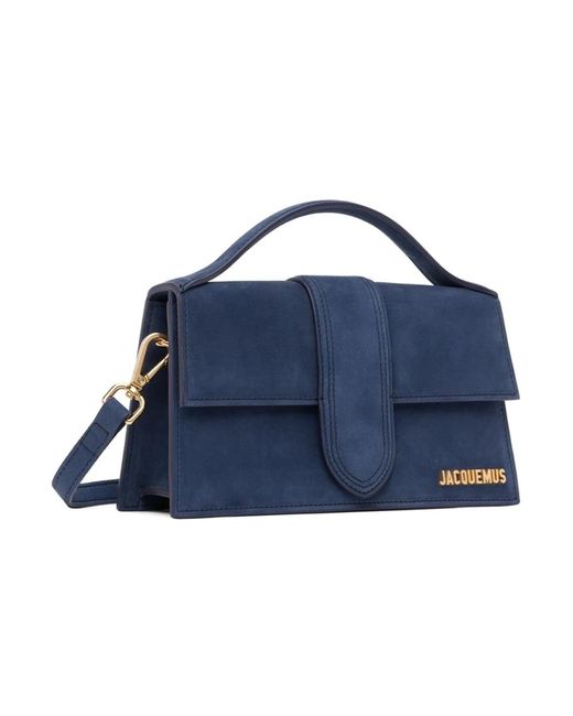 Jacquemus Blue Marine Leder Schultertasche