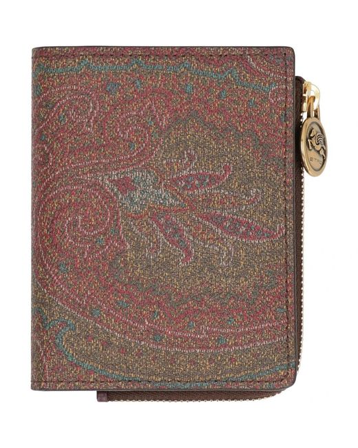 Etro Brown Wallets & Cardholders