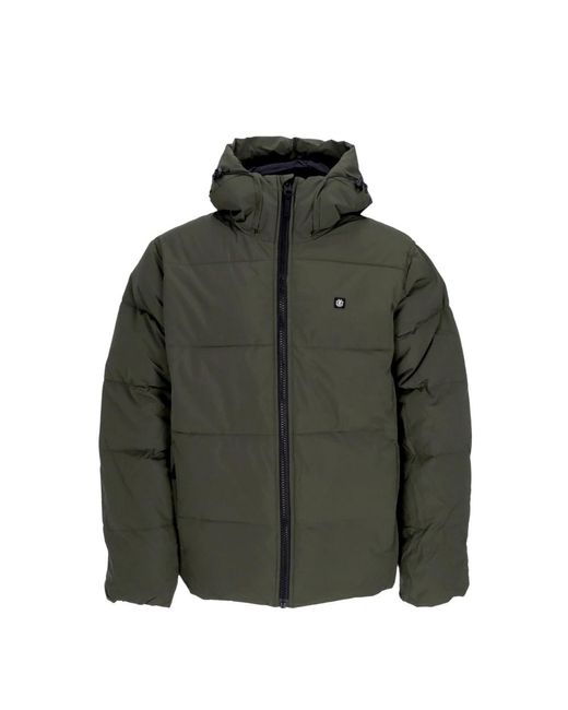 Element Green Down Jackets for men
