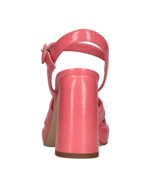 Halmanera Pink High Heel Sandals