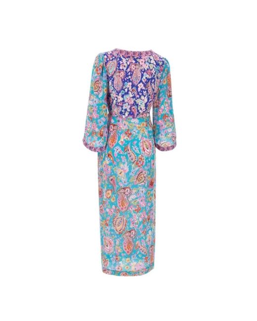 Wrap Dresses di Rixo in Blue