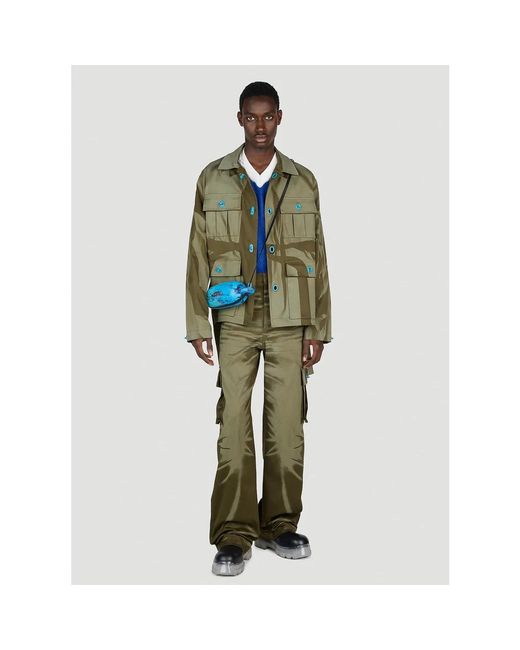 BOTTER Green Belted Coats for men