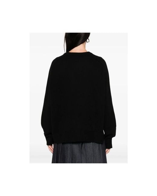 Soft Goat Black Cashmere Knitwear
