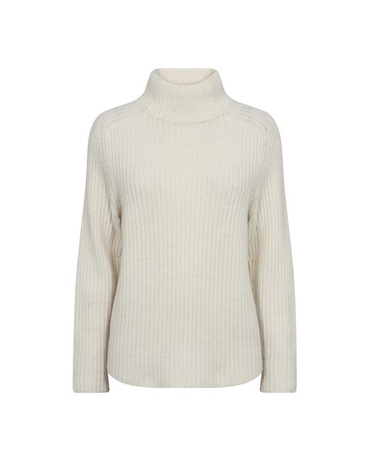 Mos Mosh White Turtlenecks