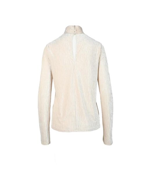 Forte_forte Natural Turtlenecks