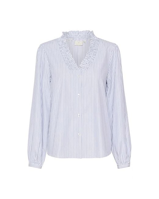 Shirts di Kaffe in Blue