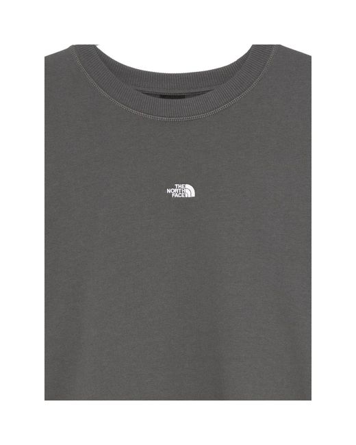 The North Face Essential Light Relaxed Crew in Gray für Herren