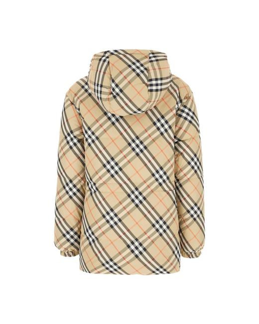 Burberry Metallic Stilvolle Daunenjacken Für Alle Jahreszeiten