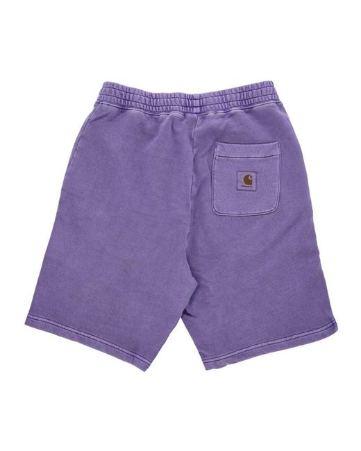 Carhartt Purple Casual Shorts for men