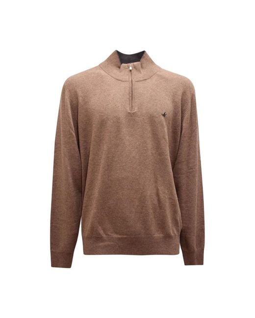 Brooksfield Brown Turtlenecks for men
