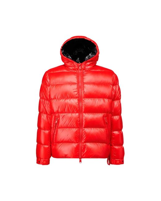 AFTER LABEL Red Down Jackets for men
