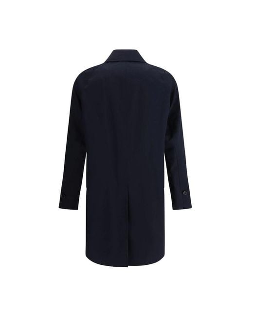 Burberry Klassieke Katoenen Jas Met Geruite Voering in het Blue voor heren