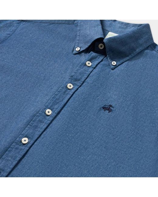 Brooks Brothers Blue Denim Shirts for men