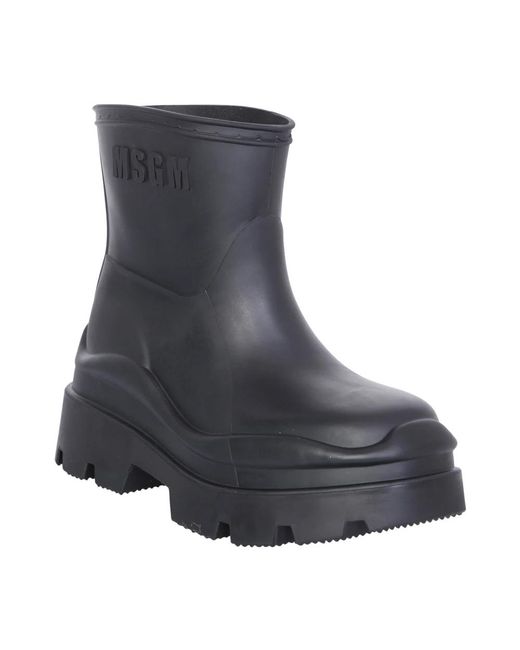 MSGM Rain Boots in het Gray