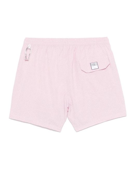 Beachwear Fedeli de hombre de color Pink