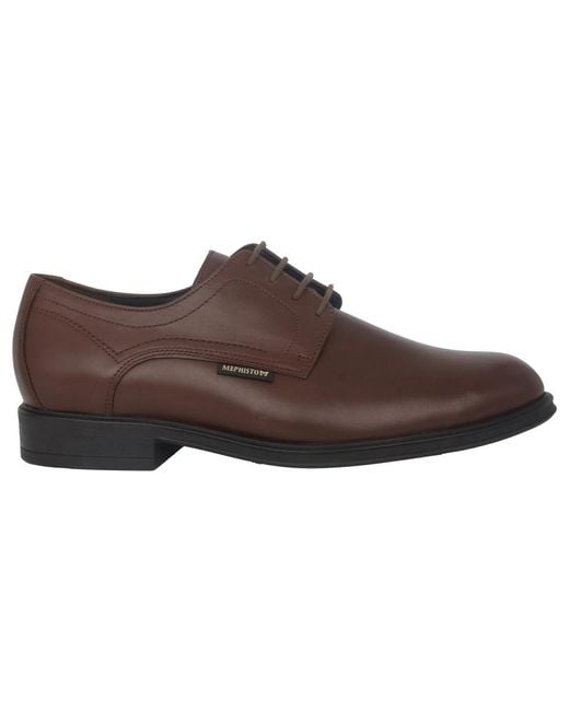 Mephisto Braune Schnürschuhe Für Herren in Brown für Herren