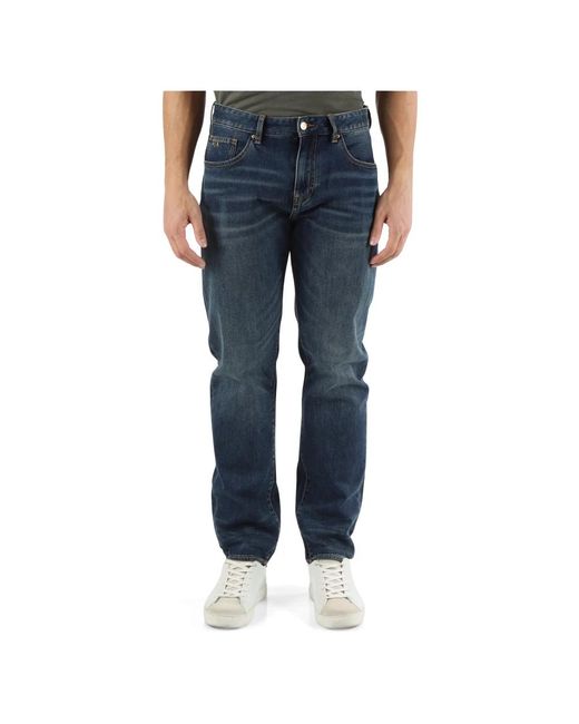 Jeans slim fit cinque tasche di Armani Exchange in Blue da Uomo