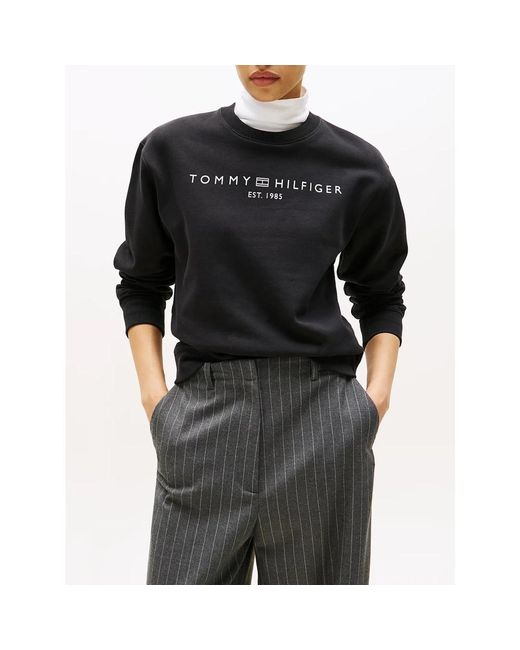 Sweatshirts di Tommy Hilfiger in Black