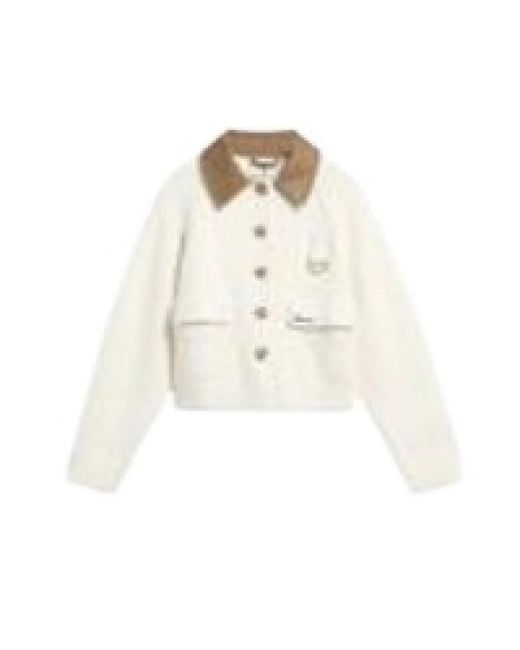 Barbour White Light Jackets