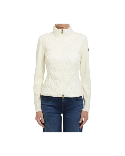 Moncler White Light Jackets