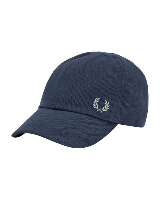 Fred Perry Piqué Classic Cap in Blue für Herren