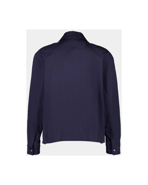 Fendi Blue Light Jackets for men