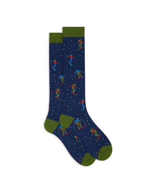 Gallo Socks in het Blue voor heren