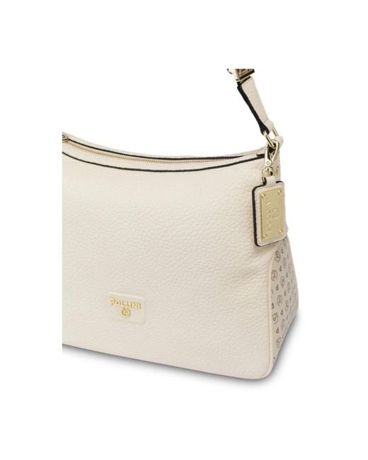 Shoulder Bags Pollini de color Natural