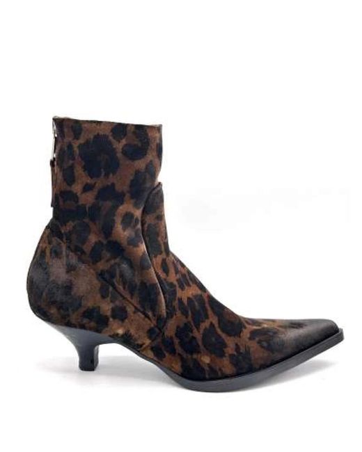 Elena Iachi Blue Heeled Boots