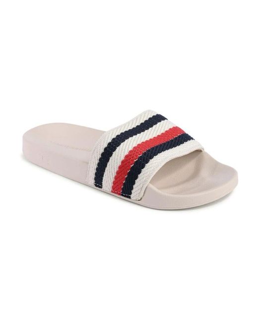 Tommy Hilfiger Pink Sliders