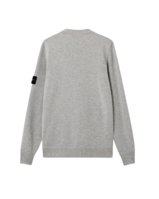Stone Island Gray Sweaters for men