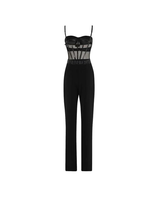 Elisabetta Franchi Jumpsuits in het Black
