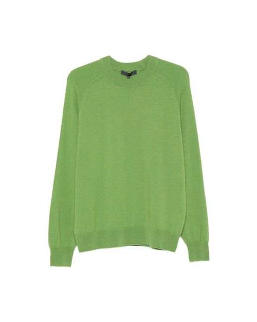 Tibi Green Cashmere Knitwear