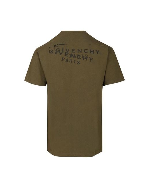Givenchy Green T-Shirts for men