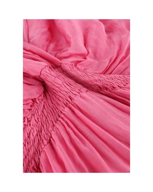 Aaiko Kleedjes ,Roze ,Chique Roze Mini Jurk Yoana Se 500 in het Pink