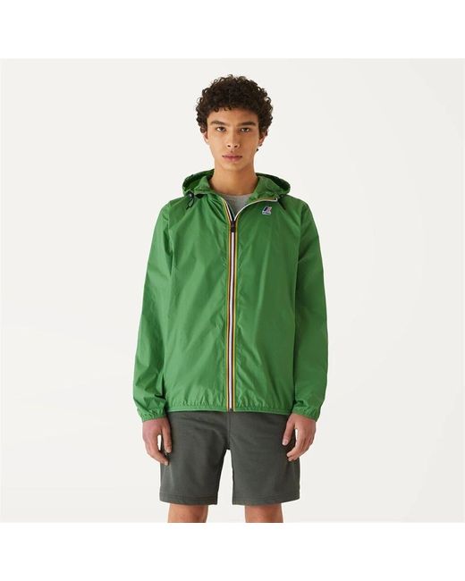 K-Way Green Rain Jackets for men
