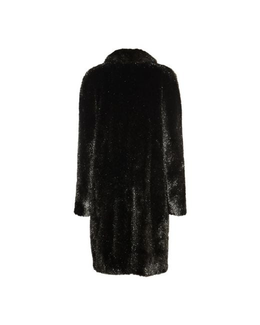 Philosophy Di Lorenzo Serafini Black Faux Fur & Shearling Jackets